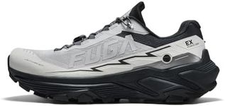 Fuga EX3 Men's Trail Running Shoes, Ultra Trail Running Sneakers Lightweight Breathable Non Slip Mountain Trail Shoes for Rugged Terrain