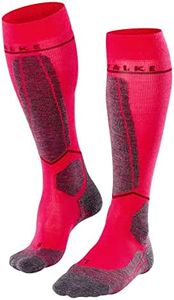 FALKE Womens SK4 Energizing Light Advanced Knee High Skiing Socks 1-Pair Rose 7-8