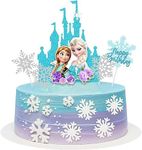 Frozen Castle Birthday Cake Topper,