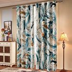 SUBRTEX Printed Curtains Room Darke