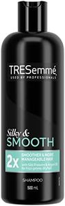 TRESemme Silky & Smooth reduces frizz for 2x smoother* hair Shampoo for dry hair, 500 ml (Pack of 1)