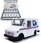 12 PCS USPS LLV 5" US Postal Service Vehicles Mail Delivery Diecast Toy Trucks 1:36 Scale Models for Display, Collectors