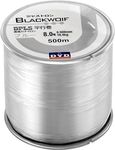 Fishing Line,Monofilament Fishing Lines8.0 Spool 500M Clear Fishing Wire Nylon Fishing Line 2-35LB for Saltwater & Freshwater Fishing