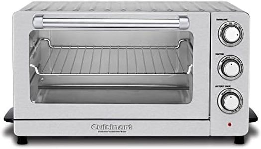 Cuisinart TOB-60N1C Convection Toaster Oven Broiler, Silver