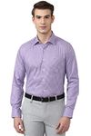 Van Heusen Men's Slim Fit Shirt (VHSFFSLB363431_Purple 44)