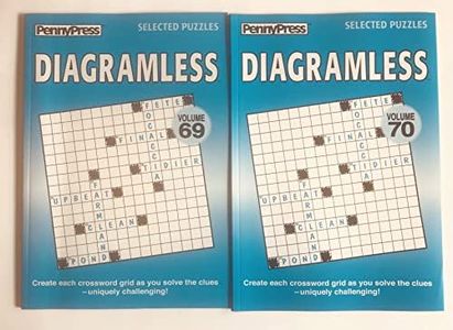Volumes 69 and 70 of Diagramless Crossword Puzzles from The Penny Press Selected Puzzle Series
