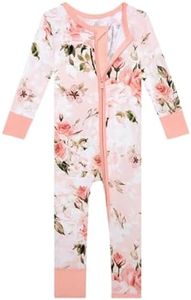 Posh Peanut VINTAGE PINK ROSE - NEWBORN CONVERTIBLE ONE PIECE - NEWBORN