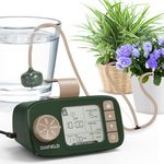 DIAFIELD Automatic Drip Irrigation Kit, Self Watering System for 15 Potted Plants Indoor, Drip Irrigation System for Garden with Water Timer and LCD Display, Power by AC Plug & No Battery Backup