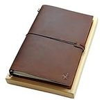 WANDERINGS Large Leather Journal - 