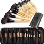 Cadrim Makeup Brush Set 24PCS Premium Foundation Face Powder Blush Eyeshadow Concealer Brush Kit, Makeup Brushes Full Kits with Pouch Bag for Women