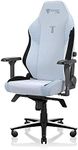 Secretlab Titan Evo Frost Blue Gaming Chair - Reclining - Ergonomic & Comfortable Computer Chair with 4D Armrests - Magnetic Head Pillow & 4-Way Lumbar Support - Small - Blue - Fabric