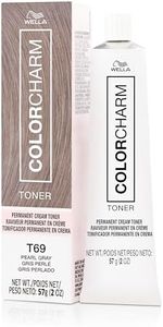 COLORCHARM Permanent Crème Toner| Free of Animal-Derivied Ingredients| Parabens Free| Gluten Free| T69 Pearl Gray| 2 Fl Oz