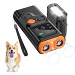 Anti Barking Device,4 Modes Ultrasonic Dog Repeller,Auto Dog Barking Deterrent Devices,Rechargeable stop dogs barking device,Anti Bark Device for Dogs,3 In 1 dog barking control device,Safe In/Outdoor