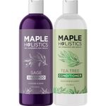 Maple Holistics Sulfate-free Shampoo and Tea Tree Oil Conditioner Set for Men and Women