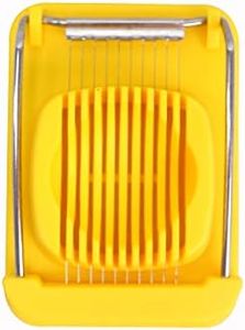 Classy Touch Egg Cutter, Egg Slicer, Boiled Eggs Cutter, Stainless Steel Cutting Wires, Multi Purpose Slicer | Egg Cutter for Hard Boiled Eggs | Egg Cutter Slicer(Yellow)