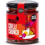 The Woolf’s Kitchen | Chilli Crunch | Crispy Umami Delight | Ultimate Crispy Chilli Oil | Amplify Your Asian & Thai Dishes | Versatile Condiment | 190ml