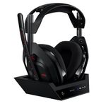 Logitech G Astro A50 LIGHTSPEED Wireless Gaming Headset + Base Station (Gen 5), PRO-G GRAPHENE, 3-System Switching, USB-C to Xbox, PS5, PC/Mac or Nintendo Switch, Bluetooth - Black