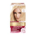 L'Oréal Paris Excellence Crème Hair Dye with Hyaluronic Acid, Very Light Blonde A, Hair Color for Women, 100% Grey Coverage, Long Lasting Rich Colour, Hair Dye Kit, 1EA