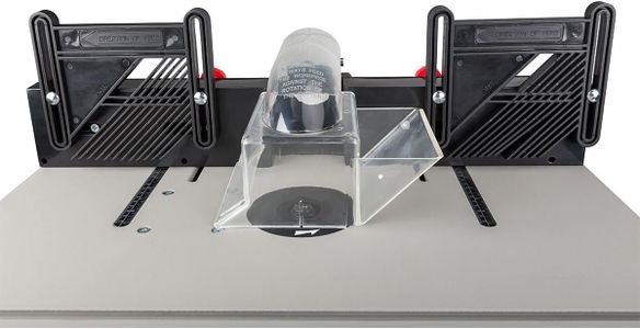 EXCEL 1500W Router Table – Variable Speed, Safety Switch, 1/2" & 1/4" Collets