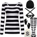 URATOT Women's Robber Costume Set C