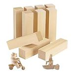 Fiabgum Basswood Wood Carving, 10PC