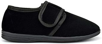 Jo & Joe Mens Cord Slippers With To