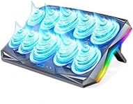 10 Fans RGB Gaming Laptop Cooler Co