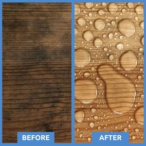 SmartSeal Wood Sealer 5L – Clear Exterior Waterproof Sealant for Fences, Decking, Sheds