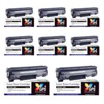 GPS Colour Your Dreams 88A for HP CC388A Toner Cartridge for HP Laserjet P1007, P1008,M1213nf, M1136MFP, M126nw MFP, M1218nfs, M128fw MFP, M128fn MFP, M226dw, M226dn (88A-8Pcs)