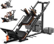 FEIERDUN Leg Press Hack Squat Machine Combo
