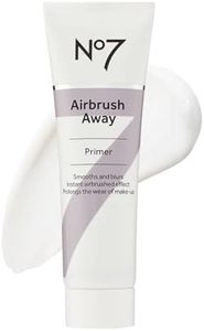 No7 Airbrush Away Primer - Hydrating Makeup Primer With Hyaluronic Acid for Face - Smooths Appearance of Fine Lines & Wrinkles for Seamless Makeup Application (30ml)