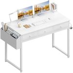 Lufeiya Small White Computer Desk w