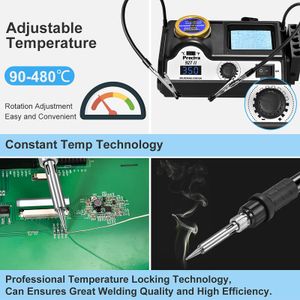 Preciva 927II Soldering Station Kit – Adjustable Temperature, Complete Set