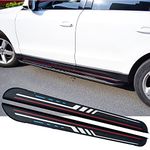 Running Board For New Toyota RAV4 2019-2022 Side Step Platform Nerf Bar 2PCS Pedals Side Stairs, BLACK