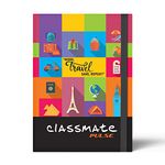 Classmate Pulse A5 Notebook | Flexi-Bound Hard Cover Notebook | 176 Pages | 80GSM Natural Shade Paper | Unruled | 8 Special Pages Inside |Ideal for Personal and Professional Use