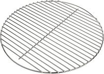 INDIAN DECOR. 31565 BBQ Stainless Steel Cooking Rack - Multi-Purpose Round Cooling Rack for Baking, Canning, Cooking, Steaming, Roasting Lifting Food in Pots, Steamer and Oven - Chrome -(13.7 inch)