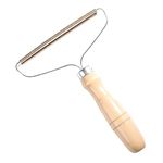 GreenGoods Lint Remover | Pets – Cats and Dogs Hair Remover | Carpet Scraper | Bobble Remover for Clothes | Scrapers as Carpet Cleaner |Shaver for Sweaters | Portable Lint Roller (Wood, Wooden Brown)