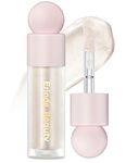 Erinde Liquid Highlighter Makeup, Cream Highlighter, Natural Light Face Highlighter, Brightening Liquid Highlight, Face Body Glow Makeup, Glow Drops Makeup, Highlighter Makeup #11 Moonlight