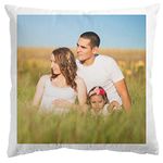 Personalised Photo Pillow Cushion Cover Sofa Home Décor Custom Gift Birthday Wedding Keepsake Anniversary Christmas 16x16 in Single-sided print