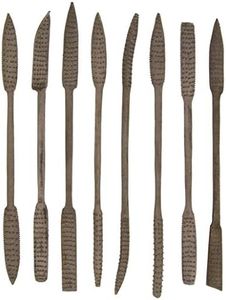 SE 7408WFR 8-Piece Heavy Wood Rasp Riffler File Set