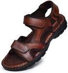 Men's Sandals, Premium Leather and 