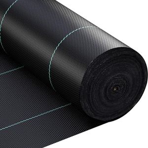 VELPAX 2m x 50m Heavy Duty Weed Control Fabric,Ground cover Membrane,UV stabilised Weed Barrier Fabric for Landscaping Driveway Gravel Artificial Grass Lawn Underlay Woven Roll Ground Cover