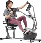 Sunny Health & Fitness Performance Interactive Recumbent Bike with Arm Exerciser with Exclusive SunnyFit® App Enhanced Bluetooth Connectivity – SF-RB420032