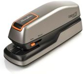 Swingline Electric Stapler, 20 Sheet Capacity, Optima 20, Jam Free, Compact, Automatic or Manual, Plug In or Battery, Orange and Gray (48207)