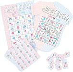 Gender Reveal Bingo Game Set, Party