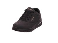 Skechers Women's Uno Stand on Air Sneaker, Black, 5 UK