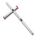 Kapro 317-48-A Aluminum Adjustable Drywall Layout and Marking T-Square, 48" Length