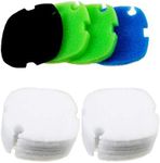 AQUANEAT Replacement Canister Filter Polishing Pads Compatible with MarineLand Magniflow C-160/220 Filter Floss Aquarium Sponge Media 16pcs