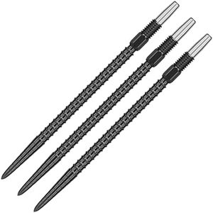 TARGET Darts Swiss Point Dart Points, Chrono (3 Pack Set of Tips) 40MM – Black | Change Dart Points, Swiss Storm Points, Professional Darts Accessories