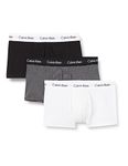 Calvin Klein Men's Boxers, White/B&w Stripe/Black, M